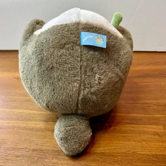 TOTORO Plush Toy With Leaf 11" NEW Studio Ghibli Hanging Stuffed Animal NWT - Picture 6 of 9